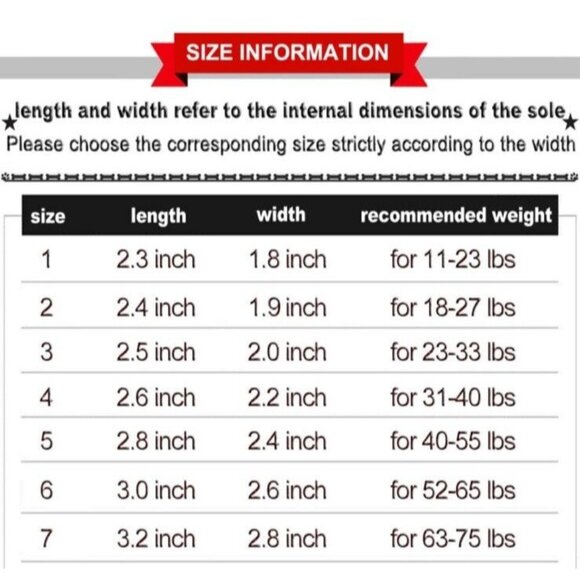 Dog Boots Size 6 L Water Proof Reflective Anti Slip Soles 4pc Set Pink Dog Boots - Picture 3 of 5